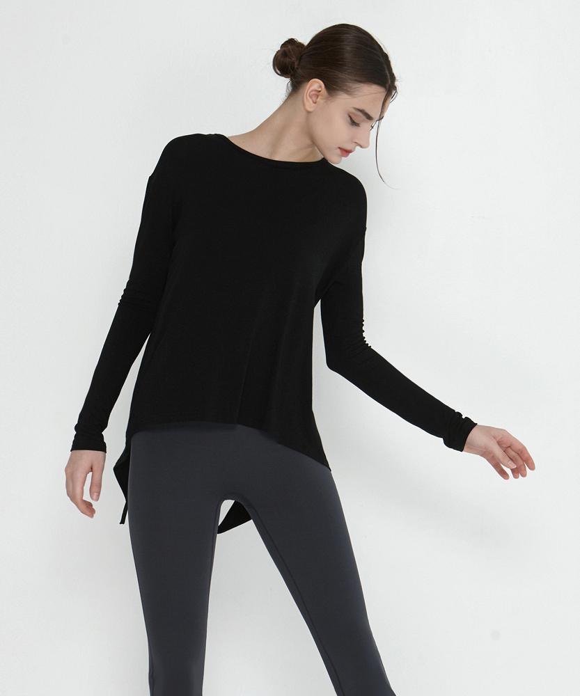 Debiweeo Parfalla Long Sleeve Devi-T0069-Black