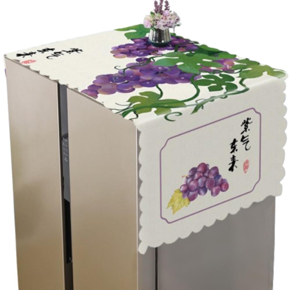 Cartoon Washing Machine Cover Oil Proof Refrigerator Cover Cloth Double/Single Door Fridge