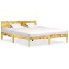 Solid Wood Bed Reclaimed Wood 180 x 200 cm