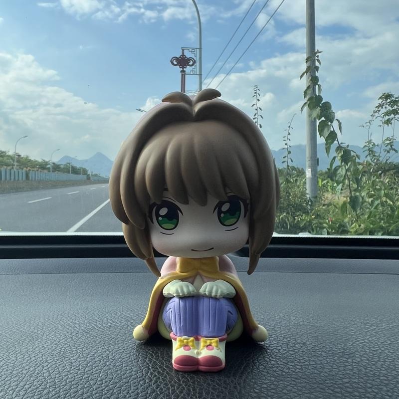 New Product In Stock Anime Versatile Sakura Q Edition Sakura Koke Handmade Cute Doll Desktop Ornament Model  Birthday Gift