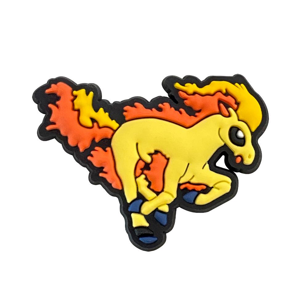 Puha Gumi Pokémon Virágos Klumpa Cipőcsatok