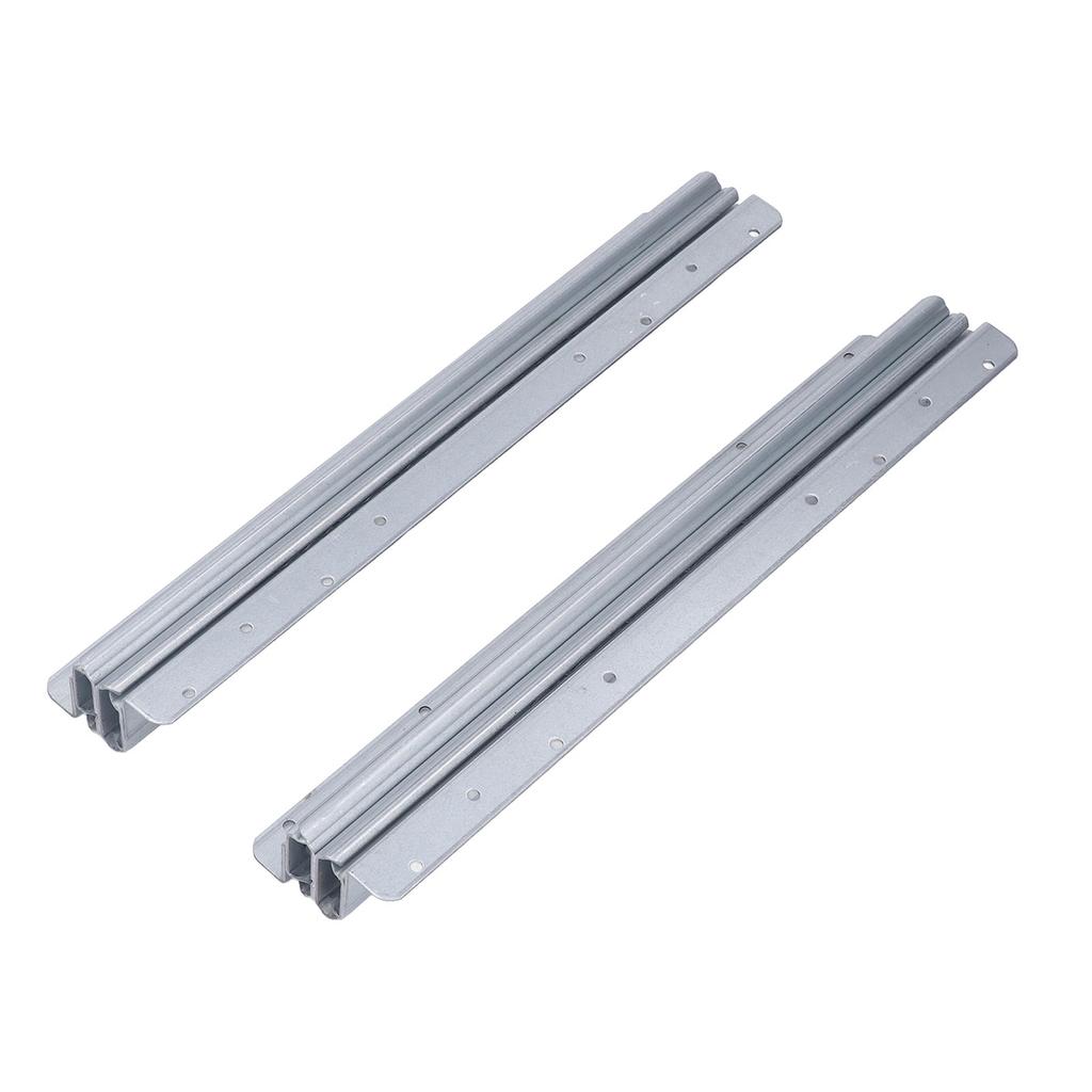 32 Inch Cabinet Concealed Runner Glide 800 to 1850mm Stair Bottom Cabinet Heavy Duty Thickened 3 Section Pullout Rail