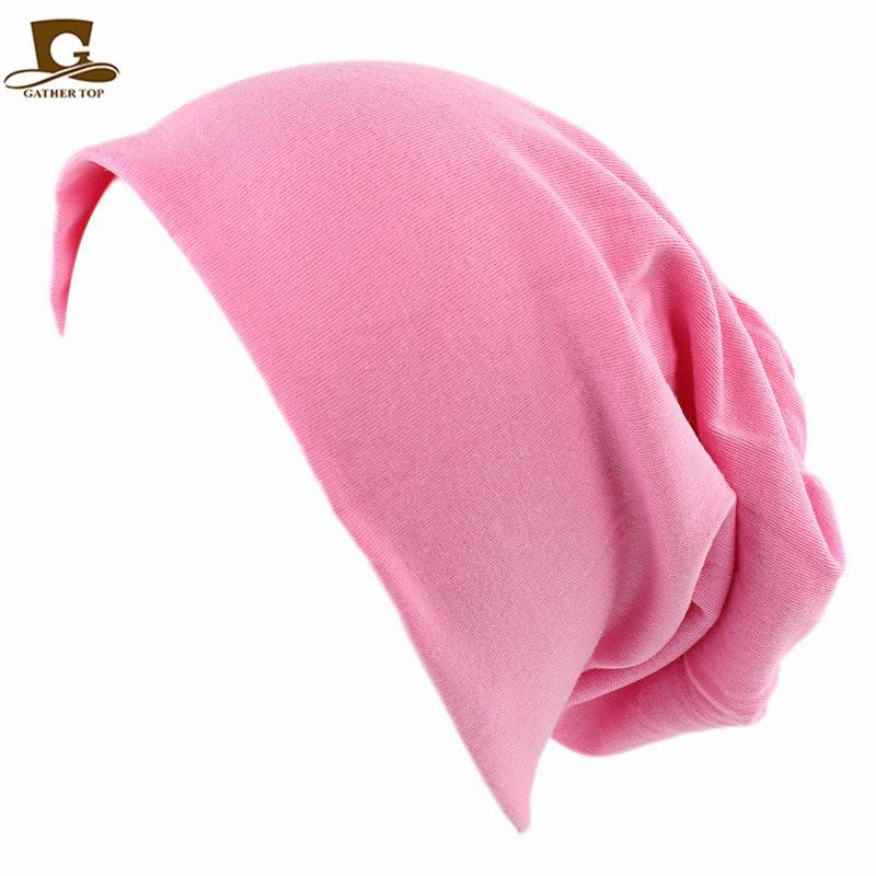 Men's and Women's Plain Light Plate Imitation Cashmere Pullover Hat Hipster Ear Protection Headscarf Hat Stack Confinement Hat Warm Adult