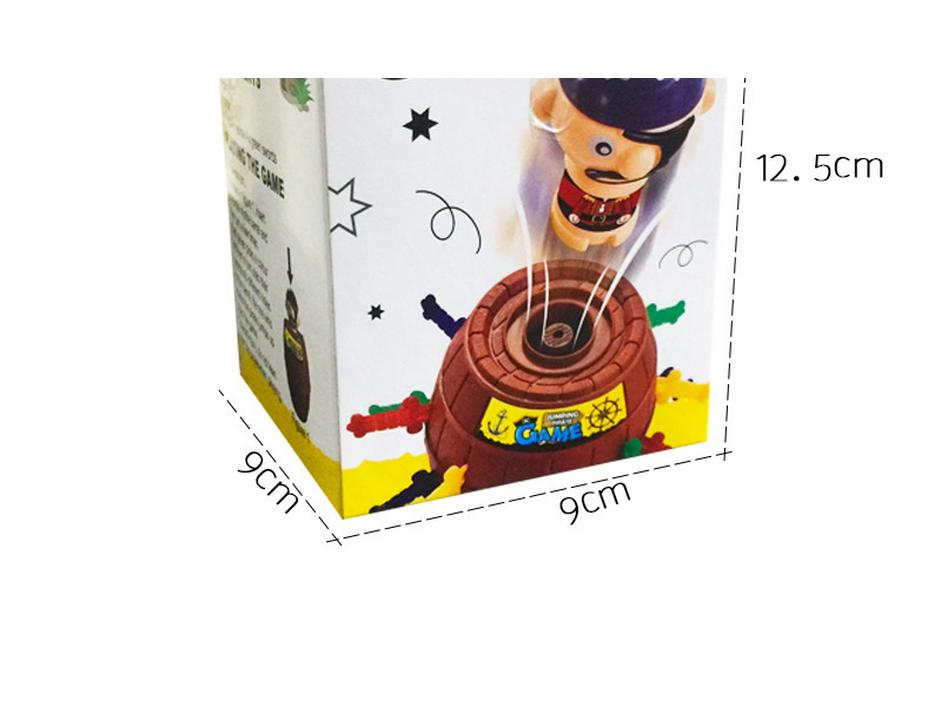 

Интерактивная игрушка «Пиратская бочка»: Игра «Вставь меч» для детей