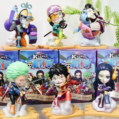 New Original One Piece Mighty Jaxx Semi-Anatomical Blind Box Vol.9 Egghead Island Decoration Mystery Toy Random Trendy Surprise Collectible