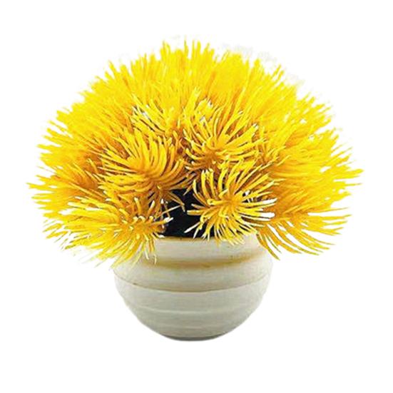 Faydalı Yapay Saksı Solmaz Hafif Parlak Renk