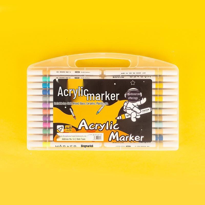 Kindermarker zum Schichten, wasserfest, flüssig, Acryl, deckend, wasserbasiert, Baumwollkern