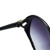 Fashion Gradient Sunglasses Classics Women Elegant Fox Head Curved Sun Glasses Retro Sunshade Non-polarized Glasses
