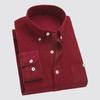 Men's Slim-Fit Corduroy Long-Sleeve Shirt - All-Match Business Casual for Spring & Autumn