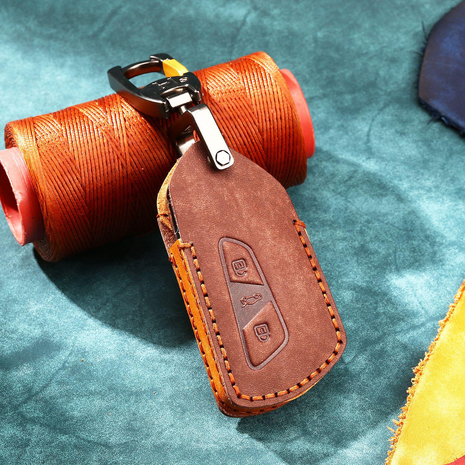 

Сумка для ключей автомобиля из натуральной кожи для Volkswagen Golf 8