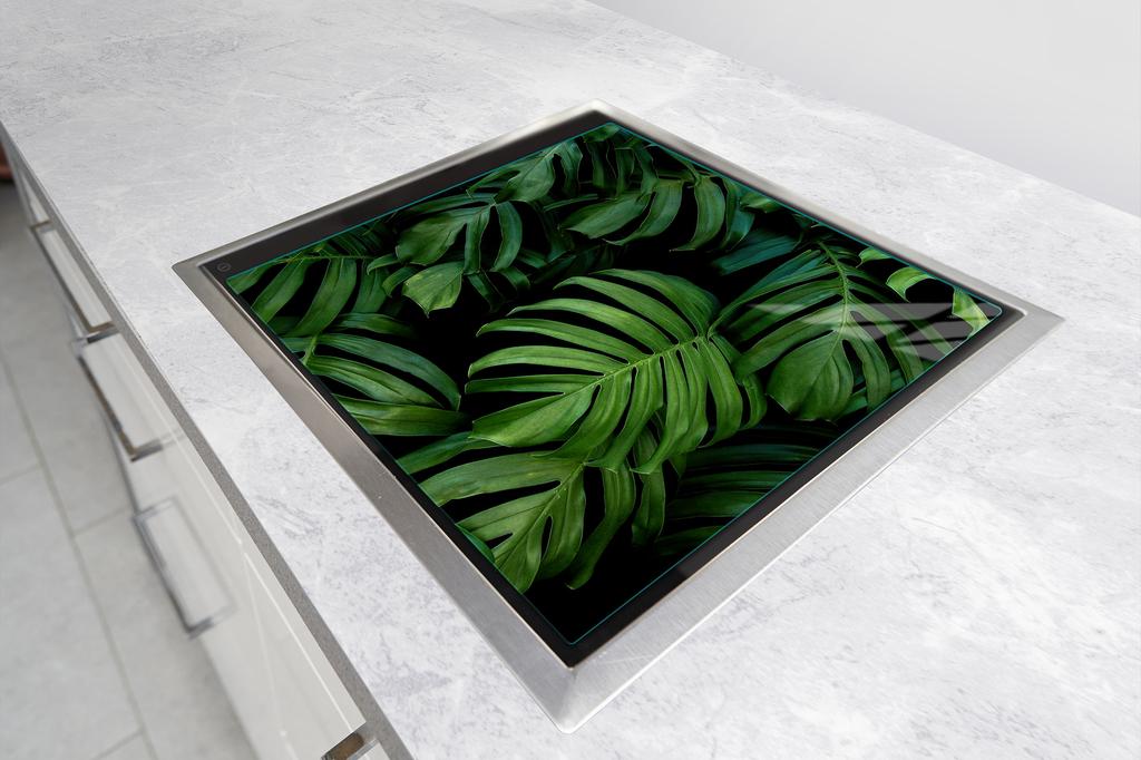 SZKLANA PŁYTA OCHRONNA NA KUCHENKĘ 50x52 MONSTERA