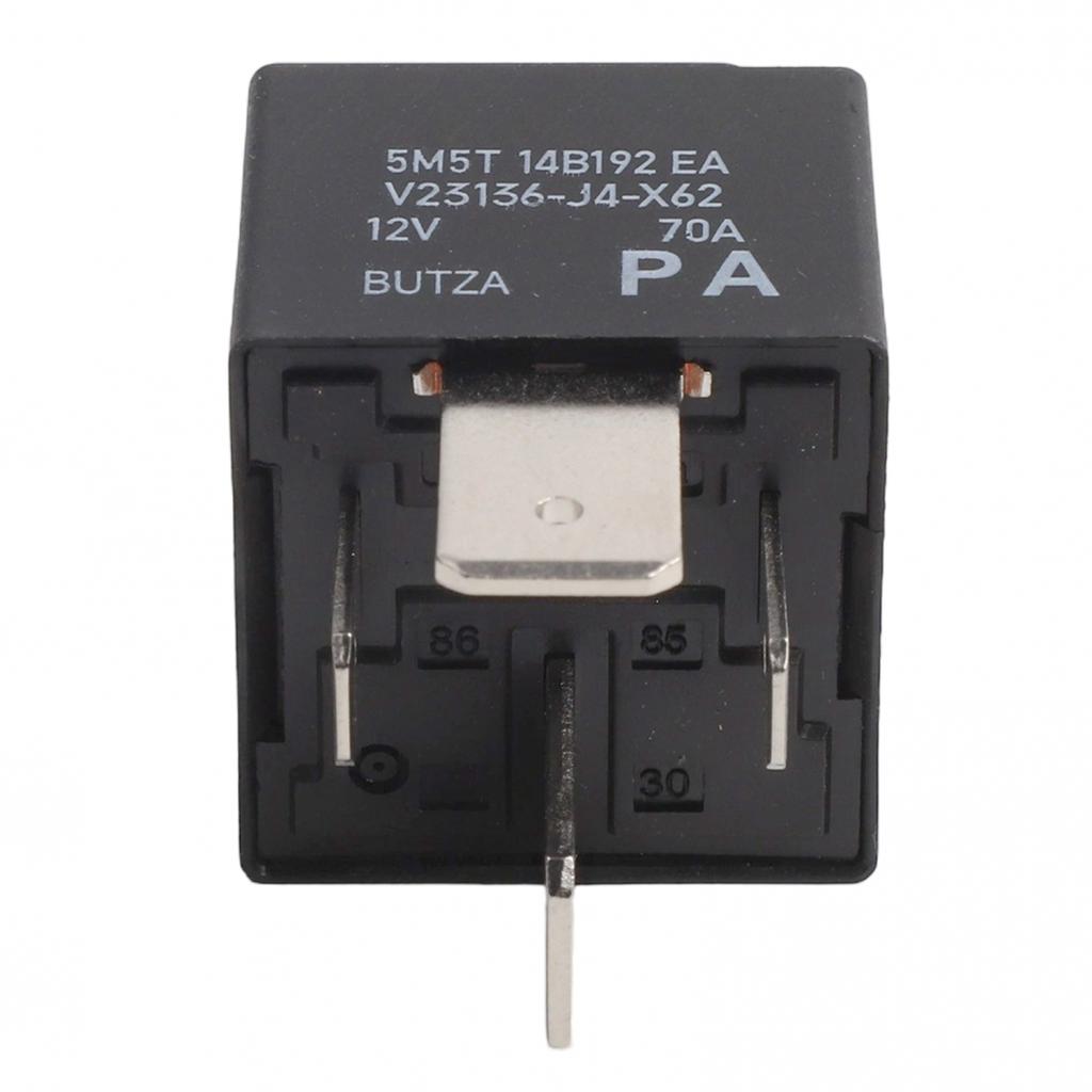 4 Pin Car Relay Black High Quality New Replacement