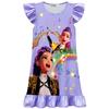 New Witch Hunt Group Printed Costume Medium University Boy Feifei Sleeve Ruffled Nightdress