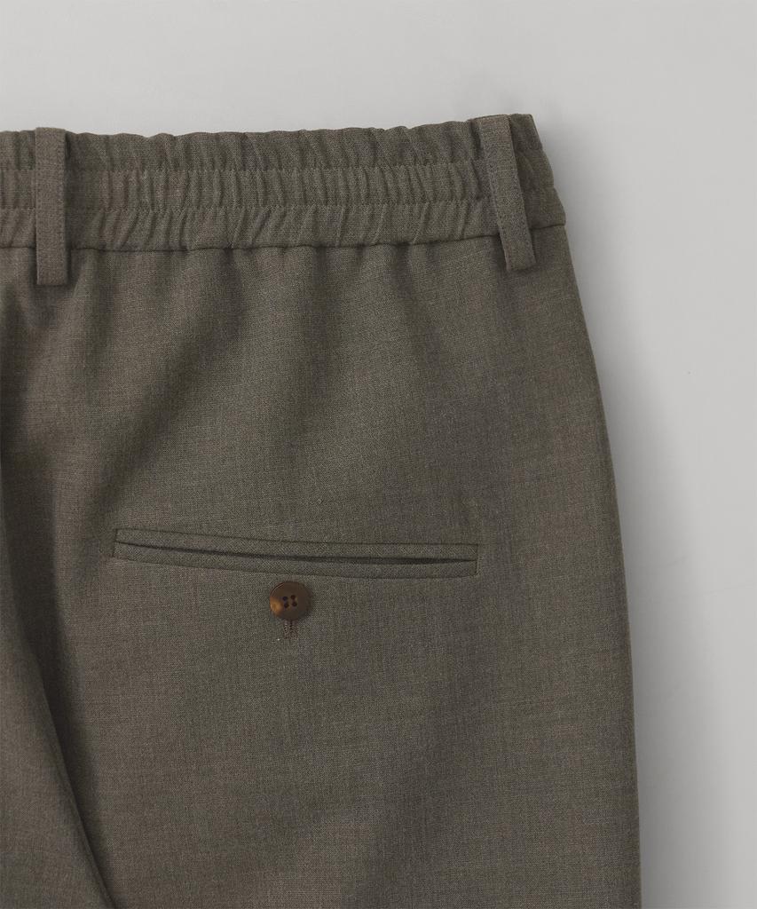 ANOTHER OFFICE Habana Banded Slacks (Khaki Brown)