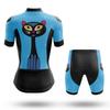 Women's Cycling Jersey Set Pink Cartoon Cat Summer Short Sleeve Breathable MTB Bike Cycling Clothing Maillot Ropa Ciclismo Mujer