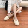 Retro gold coins with thick soles, fluffy shoes for women, high-end fashion and versatile casual shoes for women, women's shoes for women
