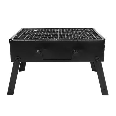 Taşınabilir Kömürlü Izgara Demir Paslanmaz Çelik Katlanabilir Barbekü Izgarası Açık Hava Arka Bahçe Pişirme Kamp için Barbekü Aleti