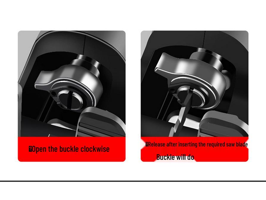 Handheld Jigsaw & Chainsaw Electric Drill Conversion for Woodworking