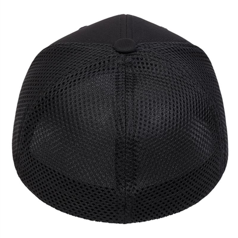 Summer Breathable Stretch Hats Fitted Solid Color Baseball Cap Outdoor Sports Golf Caps for Women Men Hip Hop Caps Gorras