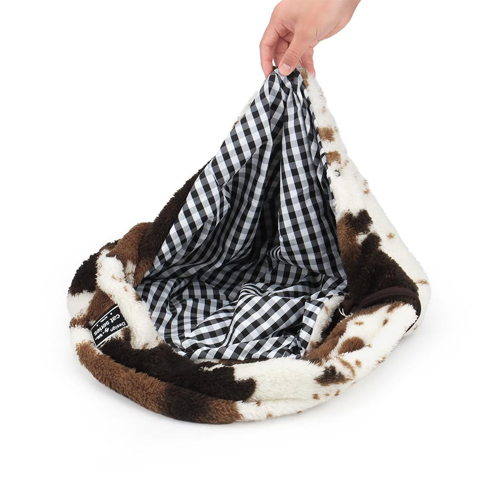 Soft Plush Small Dog Bag Pet Carrier Cat Bag Puppy Kitten Travel Shoulder Slings Bag
