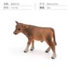 Delightful Farm Pvc Animal Figurines Black Spotted Dairy Cow Yellow Cow Jersey Calf Toys