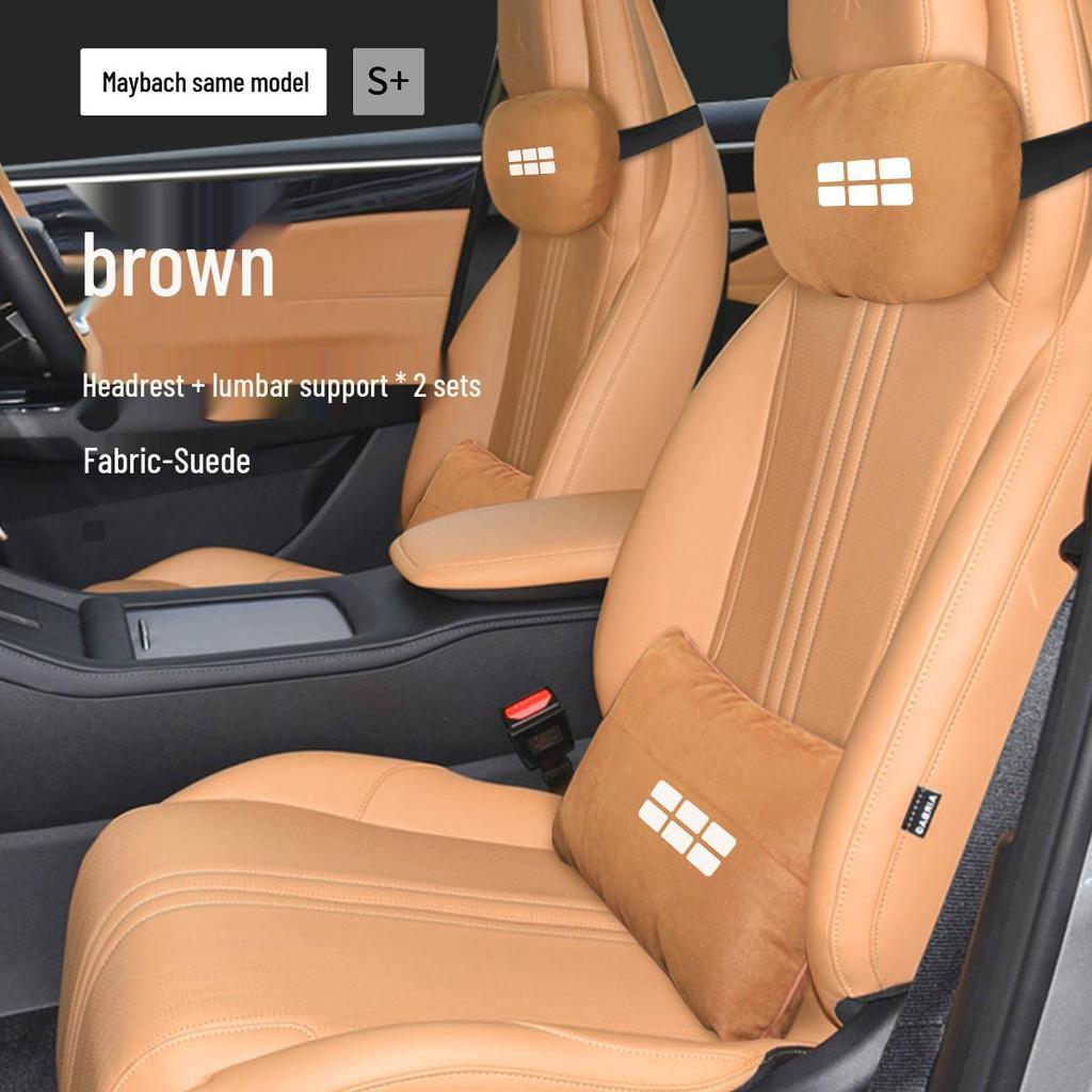 Compatible with Geely Galaxy L7: Headrests, lumbar pillows, seat cushions, neck pillows, and lumbar supports.