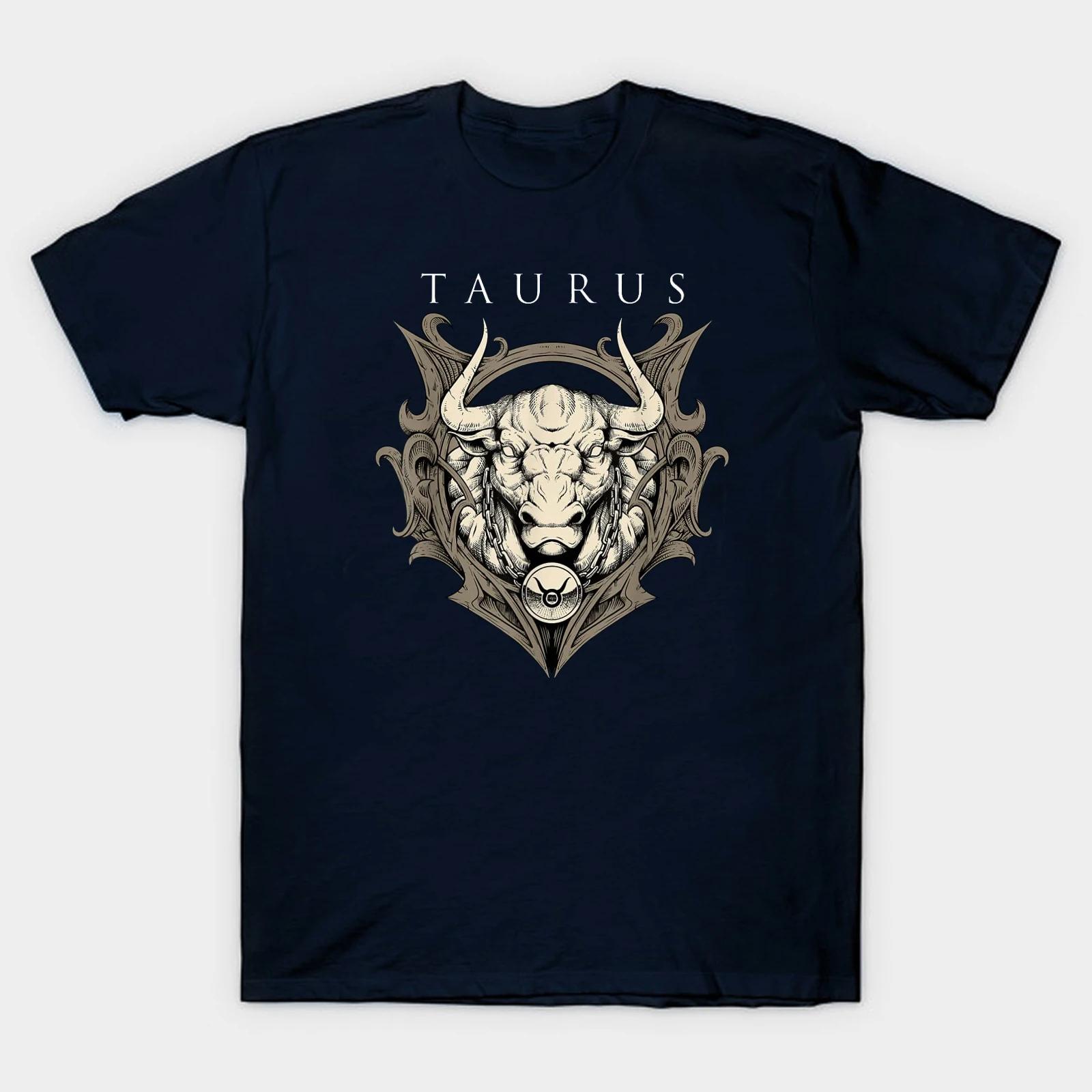 

Футболка с надписью «Телец» на день рождения, 100% хлопок, с круглым вырезом, летняя, с коротким рукавом, повседневная, мужская, размер S-3XL 4XL