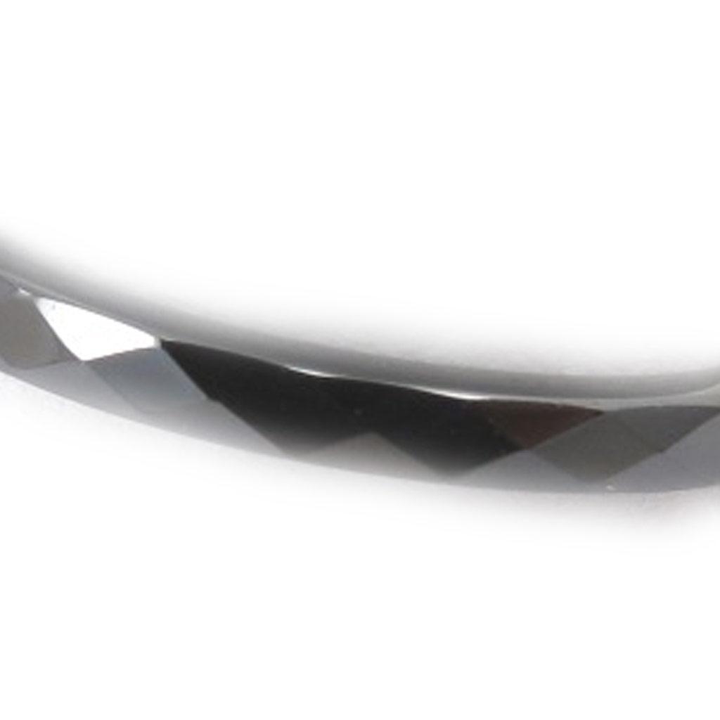 Designer Ring 'Mineralia' Anthracite Gray Ceramic - 2 Mm