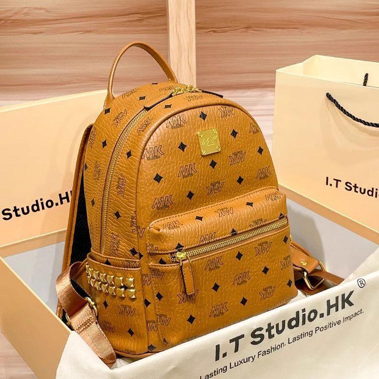 Valódi Bőrből Készült Válltáska, Női Új High-end és Divatos Hátizsák, Nagy Kapacitású Utazó Hátizsák