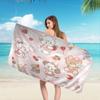 Mikko Anime Beach Towel For Kids Personalized Bath Towel Pool Towel Vacation Gift Picnic Towel Party Gift