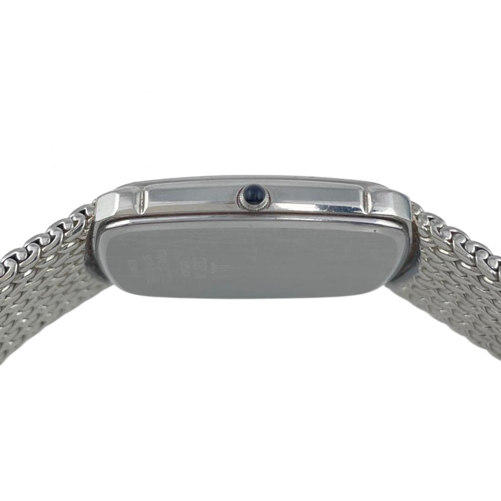 Seiko CREDOR Watches 5A74-3D20 WhiteDial Stainless Steel Quartz Analog Display Mens Used