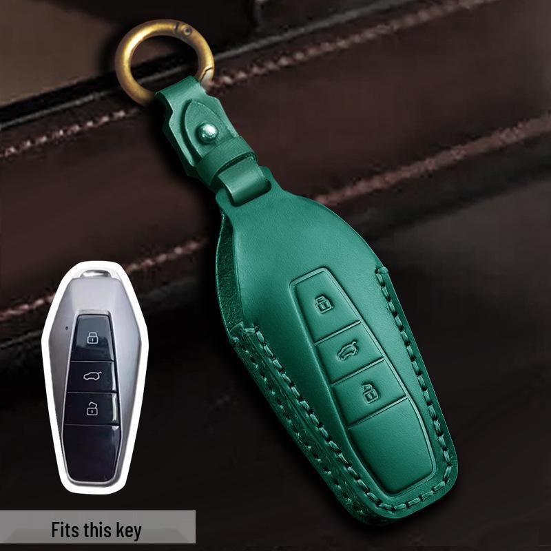 Chery iCAR03 Key Cover 2024 - New Energy Modified Cowhide Jetour Accessory