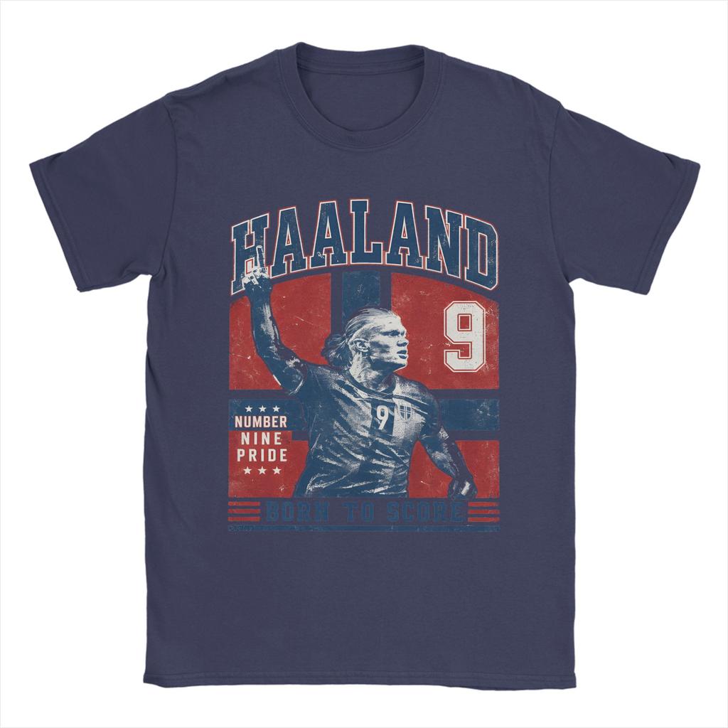 Haaland Norway 2026 TShirts Unisex Unisex Awesome Cotton Tee Shirt Crew Neck Short Sleeve T Shirt 6XL Tops