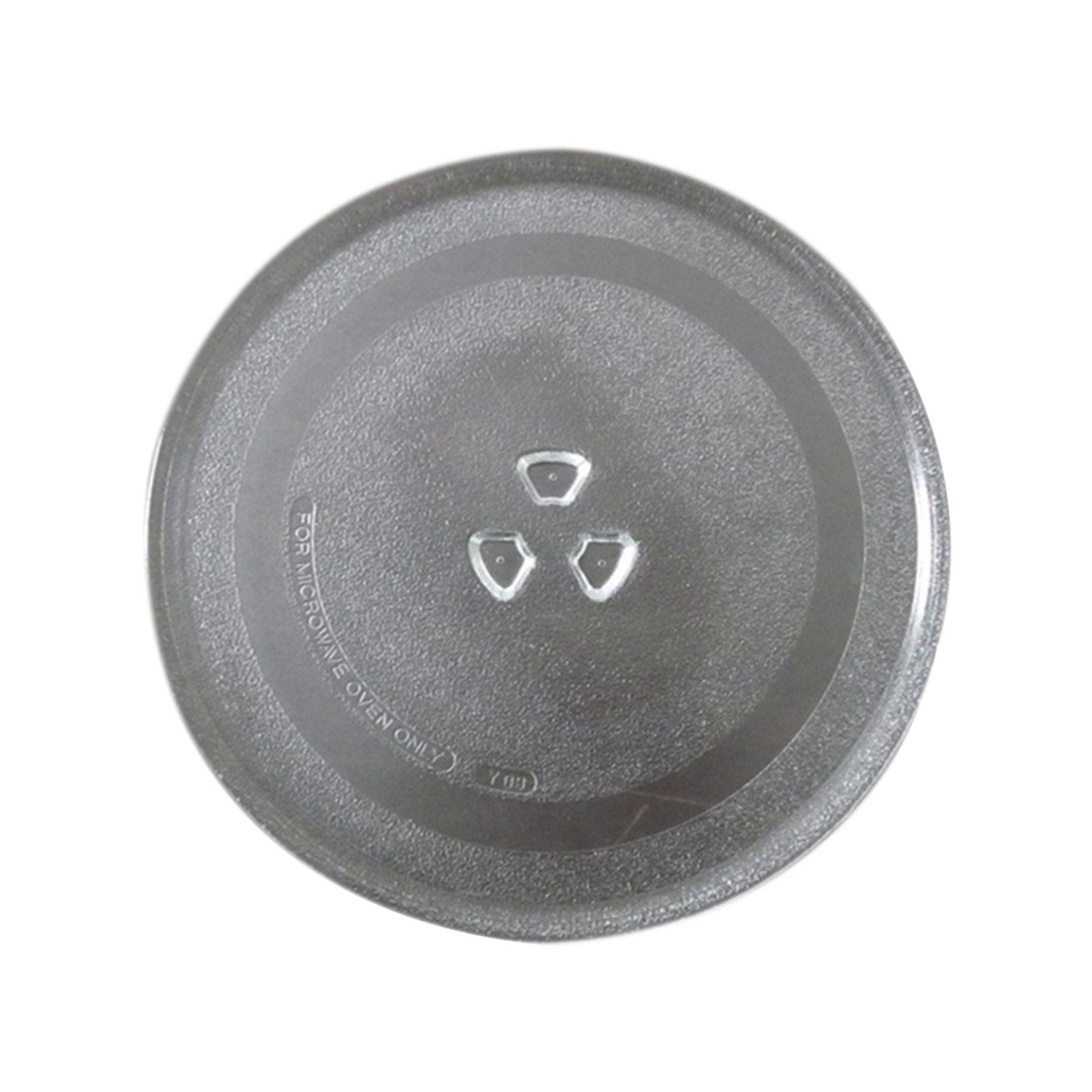 

Тарілка для мікрохвильової печі 245 мм/255 мм Універсальна тарілка-підставка для мікрохвильової печі Скляна тарілка Стійка до подряпин Скляна тарілка Поворотний столик C