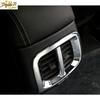 For Jeep Cherokee 2014-18 Chrome Interior Rear Air Vent Outlet Cover Trim Frame