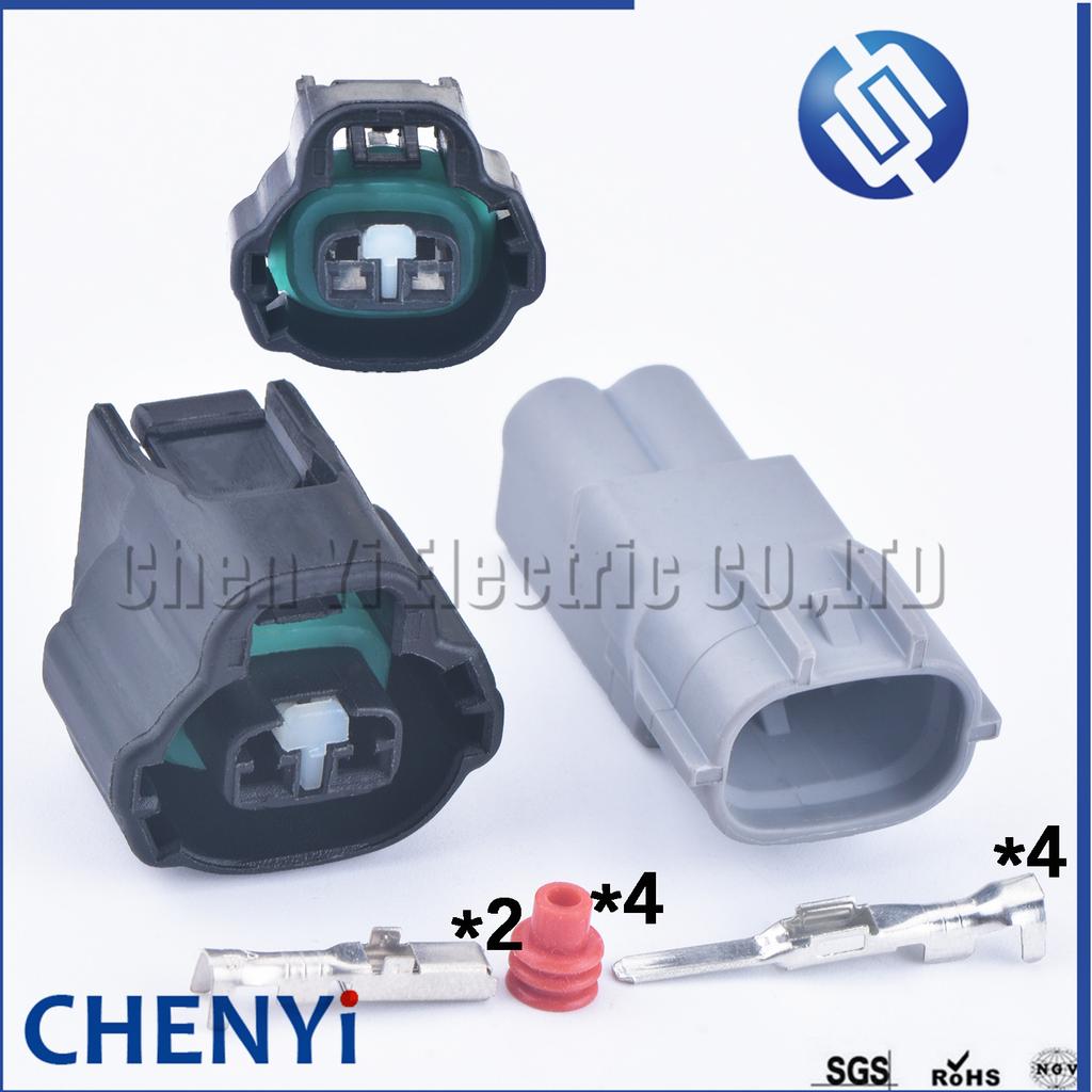 2 Pin Automotive Plug Wiring Auto Connector 7283-7526-30 90980-11162 for VVT I Solenoid Connector Lexus 1JZ 2JZ 1UZ 3UZ