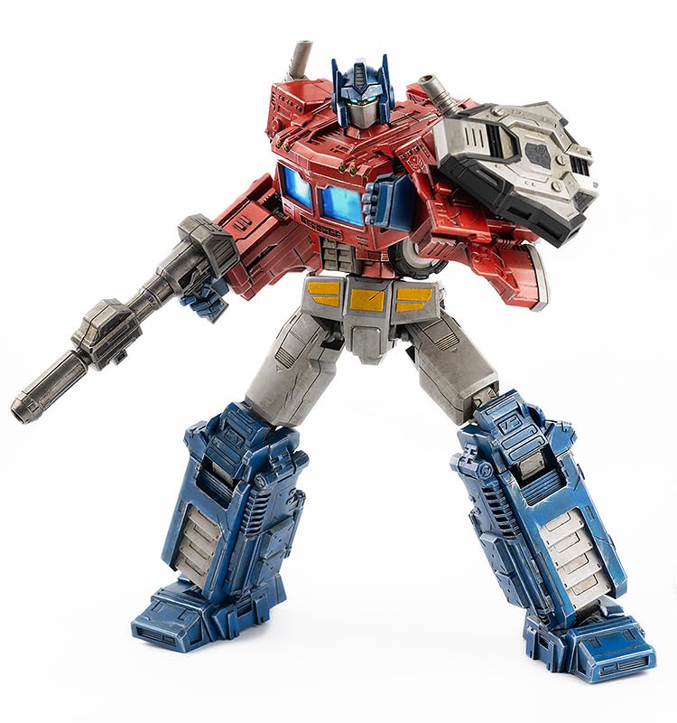 Transformers War For Cybertron Trilogy Siege DLX Optimus Prime War For Cybertron Trilogy Siege DLX Optimus and Zinc Alloy Action Figure [Transformers
