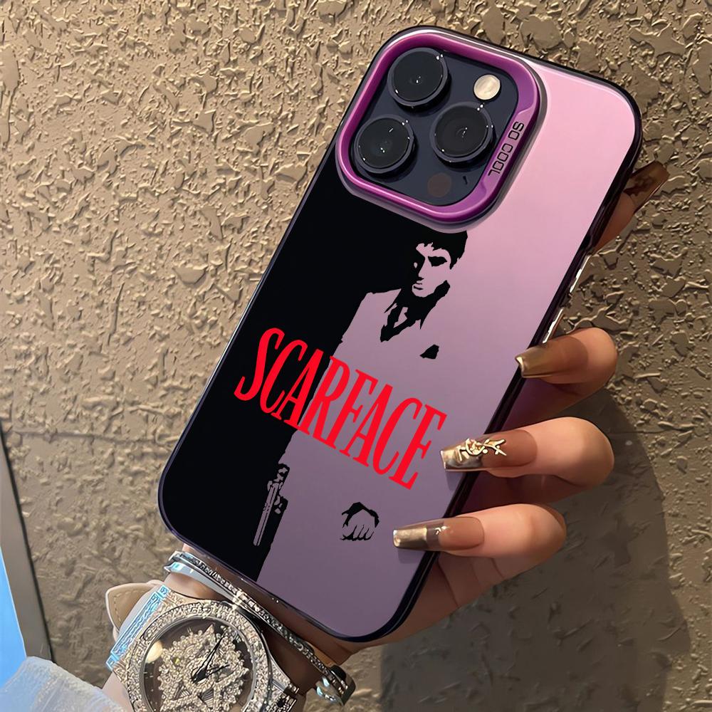 Classic Movie S-Scarface Phone Case for Oppo Reno14 Reno13 Reno12 Reno11 Reno10 Reno8 Reno7 Z F Pro Plus 4G 5G Matte Back Cover