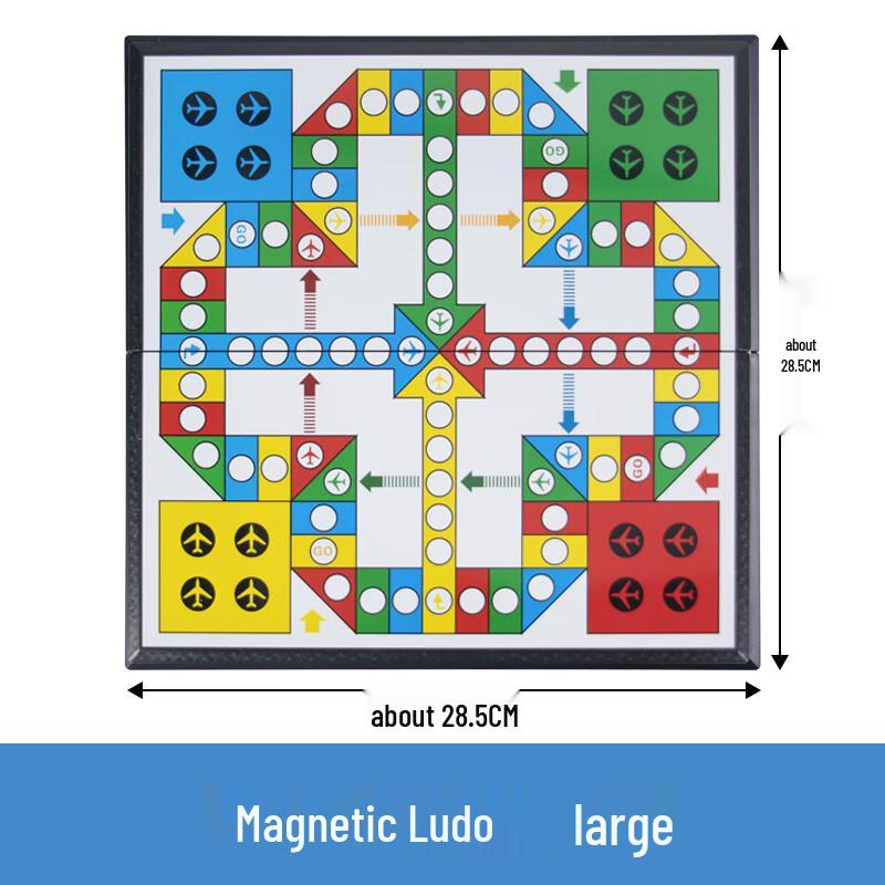 Brangdy Magnetic Foldable Ludo Game