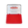 Tampon encreur rapide Shield Rouge pour empreintes digitales et manuelles, Fourniture de bureau portable.