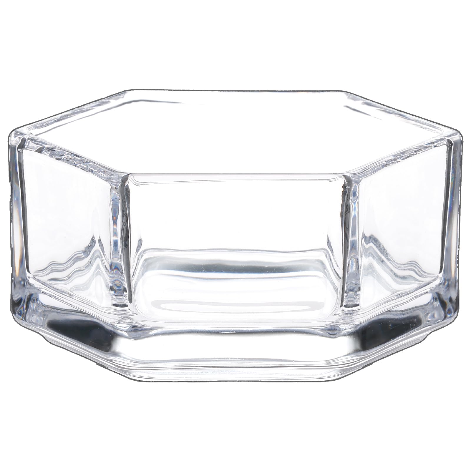 

Toyo Sasaki Glass Dessert Cup Amuse Flower Decoration Tray Large Small Item Dish Plate Dish TS44047