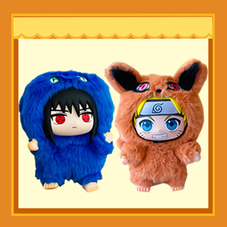 Naruto Blind Box Beast Party Serie Vinylfigur Plüschartige Textur Blind Box Halloween-/Weihnachtsgeschenke