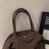 Elegant PU Tote Bag for Women – Fashionable Drawstring Bottom Design with Adjustable Shoulder Strap, Perfect for Work & Daily Use