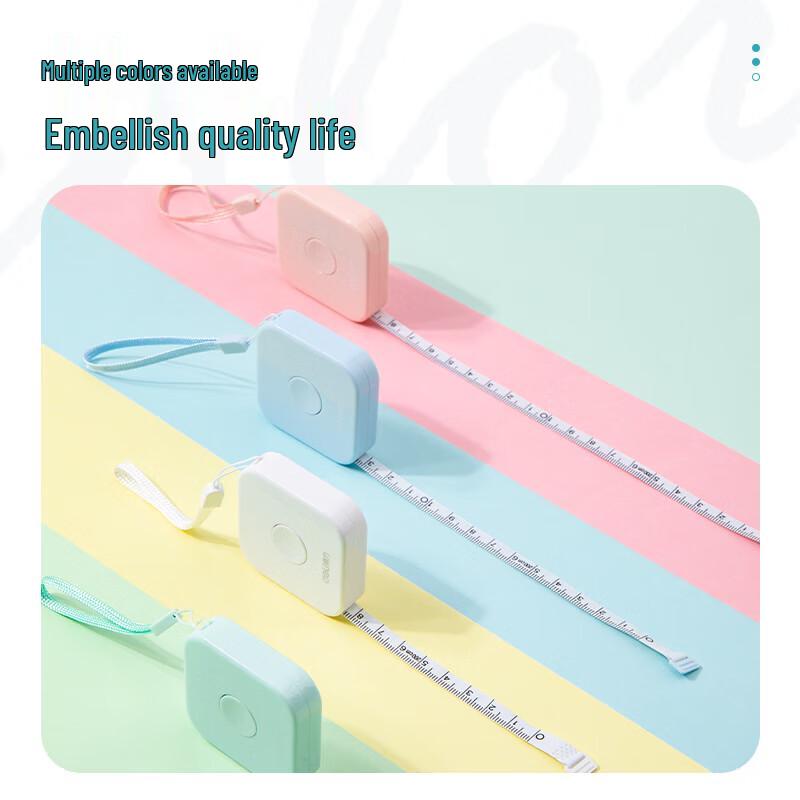 Deli 2M Automatic Lock Mini Tape Measure