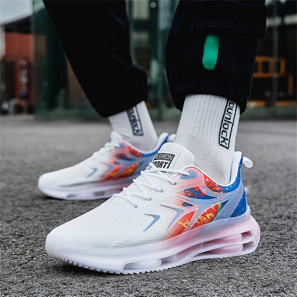 Fashion Autumn Tied Men's Sports Shoes Sneakers Casual Men's Sports Boots Lux Shoes Styling Tenise Sports Casuals New New Fast