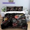 Rider CharactersPattern Bedding Quilt Set  Home Decoration  Gift (1 * duvet cover + 2 * pillowcase  without core)