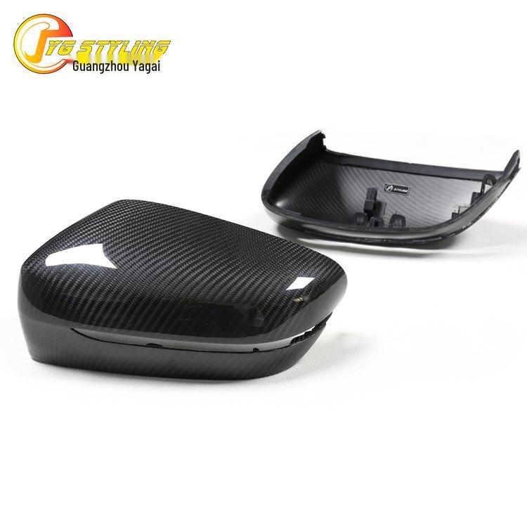 Dry Carbon Fiber Rearview Mirror Cover for BMW 3/4/5/7/8 Series & 6GT G20/30/22/23