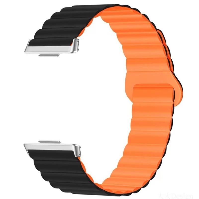 Silicone Sport Watchband For Huawei Watch Fit 4 Fit 4Pro Fit 3 Magnetic Loop Bracelet For Huawei Watch Fit3 Smartwatch Wristband