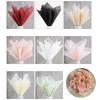 40 Pcs Milk Cotton Tissue Paper Florist Flower Wrapping Paper Diy Handmade Bouquet Crafts Gifts Packaging Wedding Party Supplies