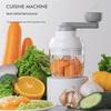 Hand-Crank Garlic Chopper and Mincer